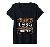 Photo Gallery donna vintage 1995 28 uomo donna anni regalo 28° compleanno maglietta con collo a v Photo Gallery donna vintage 1995 28 uomo donna anni regalo 28° compleanno maglietta con collo a v
