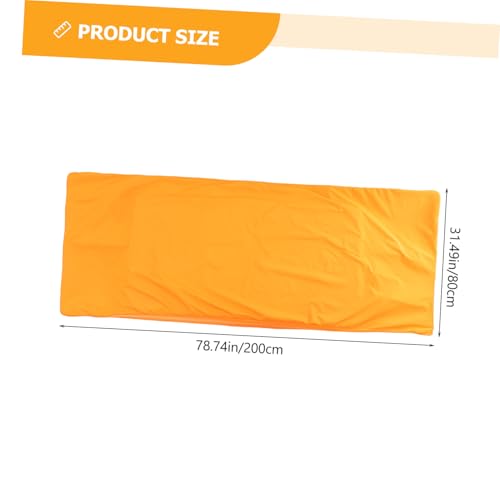 Drap-Housse Imperméable Respirant et Lavable Grand Bonnet Orange
