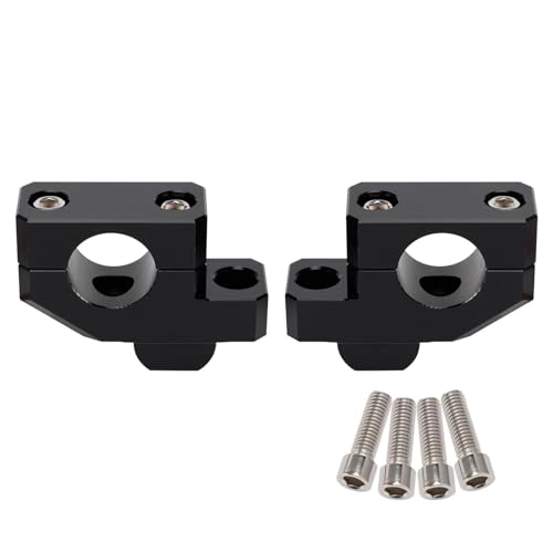 Adaptador de Manillar para Tracer 900 y MT-09 Soporte Antivibración con Base de Repuesto Negra