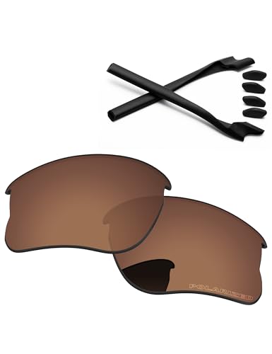 Image of Replacement Lenses & Rubber Kits for Oakley Half Jacket 2.0 XL OO9154 62mm - Precise Fit, UV Block, Impact Resistant
