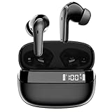 Future Earbuds Pro L03C, Wireless Earbuds with HiFi Stereo Sound, Active Noise Cancelling (ANC), 6 Mic ENC, Advanced Bluetooth, IP7 Waterproof, LED Display, 50H Playtime, Touch Control Earphones