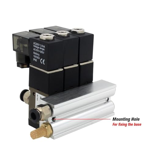 Électrovanne 3V110-06-NO pour montage sur bloc de distribution d'air comprimé - 8