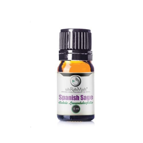 USDA Certified Organic Spanish Sage Essential Oil || Pure || Spain - 5 mL