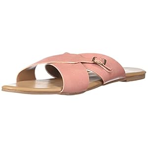 MAX Solid Criss-Cross Strap Flats