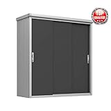 VIELSEITIG EINSETZBAR - Ob als Fahrradgarage, Gartenbox, Balkonschrank oder gar als vorübergehender Baucontainer - GFP Gartenlauben sind ausgelegt für den Außenbereich und halten auch höheren Belastungen stand. Durch die sehr stabile Baukonstruktion sind unsere Geräteboxen bestens geeignet für den Garten.