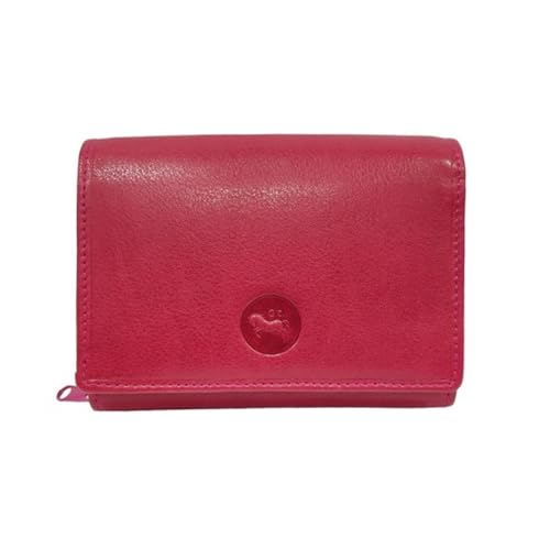 Porte-monnaie compagnon junior en cuir de vachette de qualité supérieure R-7023