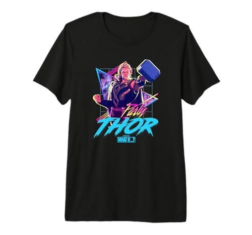 T-shirt Marvel What If Party Thor coton confortable contre le style banal