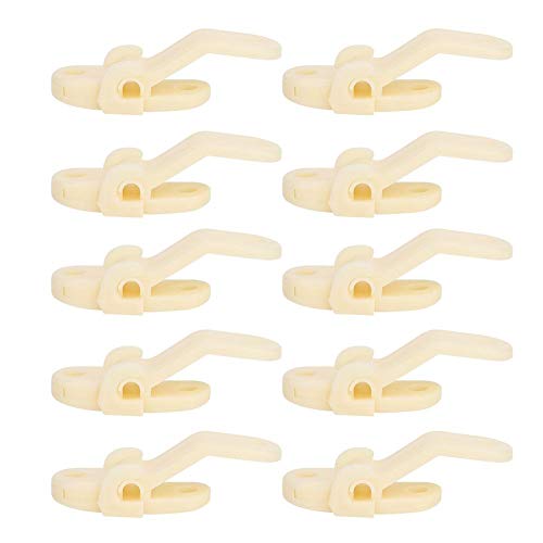 10Pcs Plastic Agricultural Ventilator Pulley Accessories Greenhouse Pulley Gardening Tool Barns Swivel Pulley Accessories for Greenhouse Farm Ventilation Tool