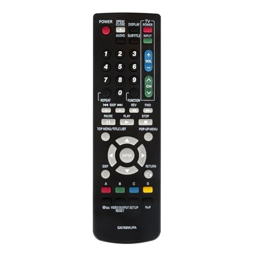 Télécommande Sharp GA768WJPA prête à l'emploi pour lecteur Blu-ray AQUOS BD-HP24