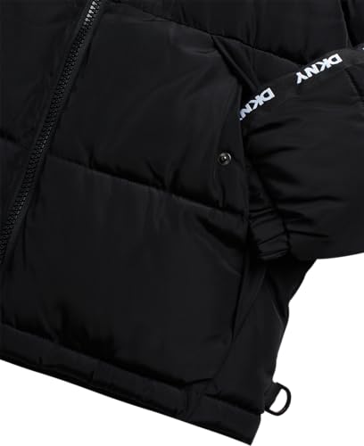 DKNY Boys Winter Coat - Heavyweight Water Resistant Fleece Lined Insulated Quilted Boys Puffer Jacket with Hat4