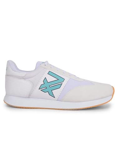 Image of Liberty LEAP7X BACKAM-1E Casual Shoes for Men with PU Upper | EVA Sole Coloured Lacing Sneakers | Soft & Comfortable Footbed | Memory Foam Insole | Quick-Wear Elastic Laces | Stylish & Modern
