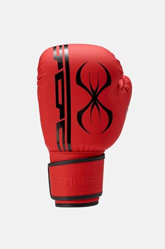 Image of STING Boxing - Armaplus Boxing Gloves | for Competition & Training (RED /Black, 16oz)