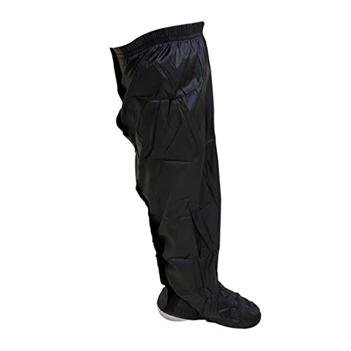 Image of Waterproof Rain Cover Shoes | Anti Slip | Portable Rain Boots Rainproof Shoes for Men and Women | Protection to Shoes | Packable- Freesize (Black)