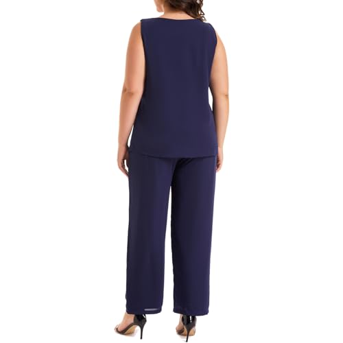 Elegant Blue Pant Suit for Mother of the Groom – Chic and Comfortable - Image 6