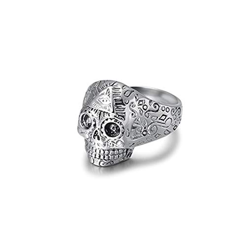 Bague homme argent crâne réglable pour en finir avec les erreurs de taille