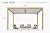 PURPLE LEAF 10' x 12' Louvered Pergola Outdoor Wood Grain Aluminum Pergola with Adjustable Roof Retractable Patio Rainproof Hardtop Gazebo for Deck Backyard Garden