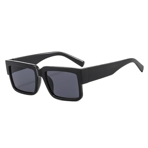 Lunettes de soleil carrées de luxe avec verres de protection intégrale UV400