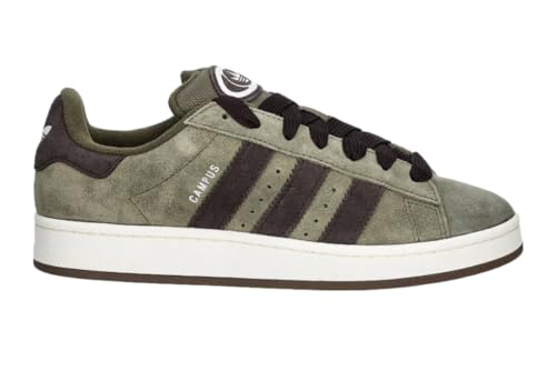 adidas Originals Men's Campus 00s Shoes, Olive STRATA/Dark Brown, US 10.5 M