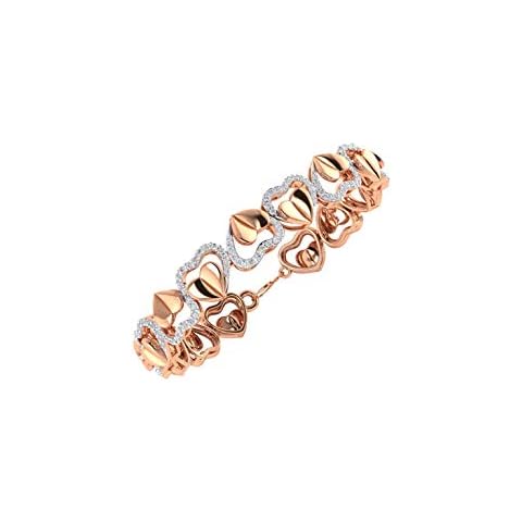 VVS Gems Heart Shape Diamond Bracelet Cover