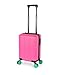 Suitcase - 40x30x20cm- Under-seat Cabin Case with Combi-Lock & Detachable Spinner Wheels Modern Lightweight ABS Trolley Cabin Case Ideal Hand Luggage