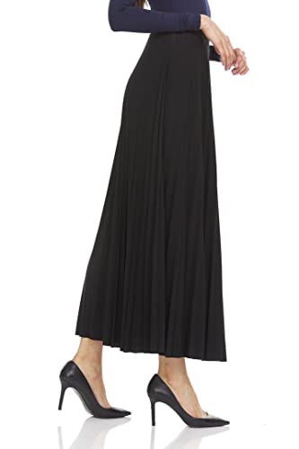 Women's High Waist Pleated A-Line Swing Skirt BK-80053