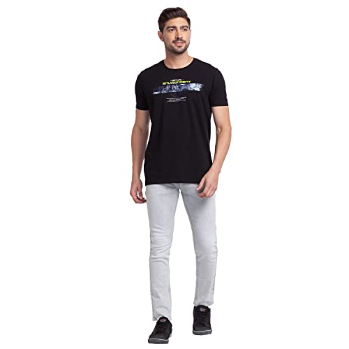 Image of Spykar Men's Slim Fit Low Rise Casual Jeans