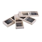 Rangé sur plateaux LAGUIOLE - Ménagère Laguiole 24 pcs sur plateau