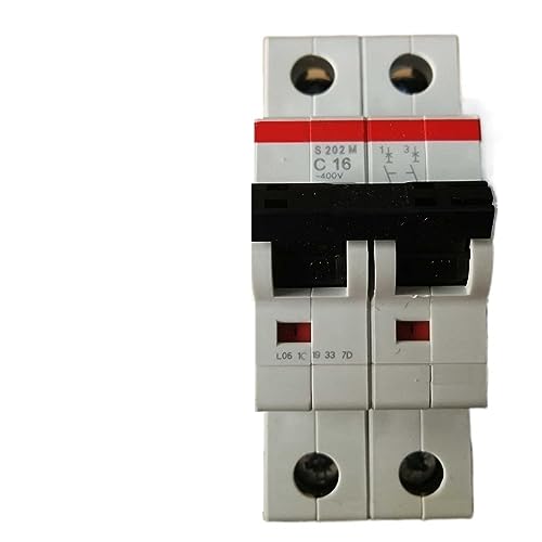 Disjoncteur miniature S202M C4 2P pour tableau électrique