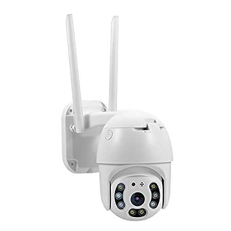 NXXTTNK WiFi HD 1080P IP Camera 8 LEDs Infrared Zoom Outdoor Day/Night Vision Waterproof Camera PTZ Rotation, Intercom, SD Card Recording, Motion Detection Outdoor Camera Full-Color Night Vision.-image-13