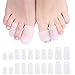 Produktbild 20 Stück Zehenkappen Zehenschutz Zehenschoner Weiches Silikon Zehenpolster Zehenpflaster in Verschiedene Größen High Heels Fußaufkleber Schutzhülle Verschleißschutz Zehenpflaster Damen Herren