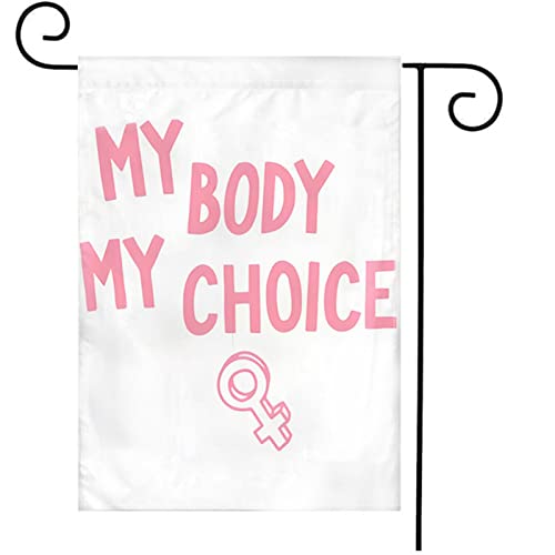 NIANDU Los Derechos de Las Mujeres Son la Bandera de los Derechos Humanos | Bandera de Doble Cara Pro Woman Pro Choice - Bandera de Derechos Feministas Pro Choice para jardín, Patio, Exterior Cover