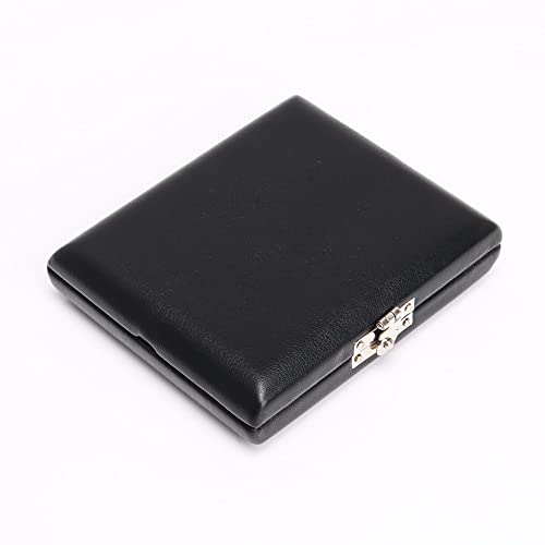 image for Yibuy Black Oboe Reed Case Holder Box PU Leather for 6 Piece of Reed