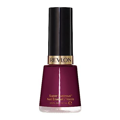 Image of REVLON Nail Enamel, Chip Resistant Nail Polish, Glossy Shine Finish, In Plum /Berry, 570 Vixen, 0.5 Oz, 15 Ml