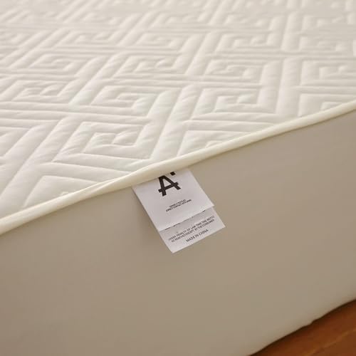 Drap housse imperméable beige 150x200cm avec taies d'oreillers Beydodo - 6