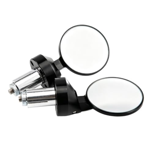 Espejo manillar de motocicleta universal plegable para manillares de 16-18 mm