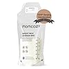 Momcozy Breastmilk Storing Bags, Temp-Sensing Discoloration Milk Storing Bags for Breastfeeding, Disposable Milk Storage Bag with 6 Ounce Self Standing, No-Leak Milk Freezer Storage Pouches, 120pcs