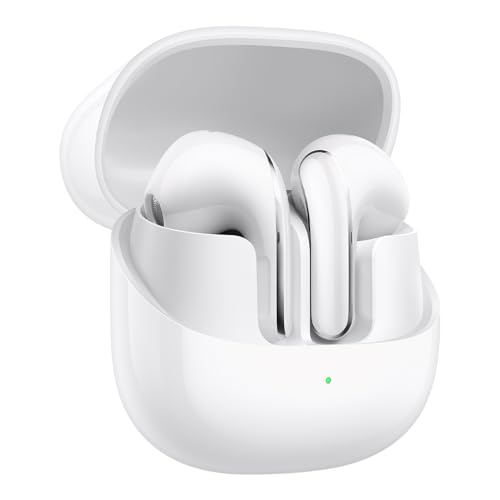 XIAOMI Buds 5, écouteurs sans Fil, autonomie de 6,5h+39h, Blanc