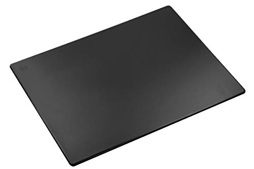 Tabla de cortar rectangular negra 24x18 pulgadas HDPP miniatura 1