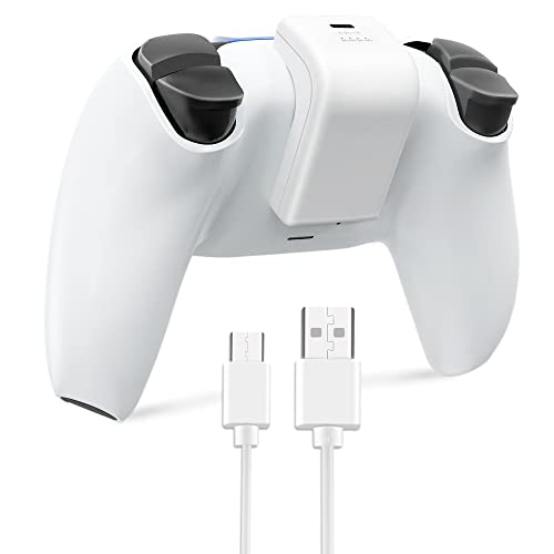 Rechargeable Battery Pack for PS5 Controller, 1500mAh with LED Indicator, Play and Charge Kit for Playstation 5 DualSense Wireless Controller with USB Type-C Charging Cable