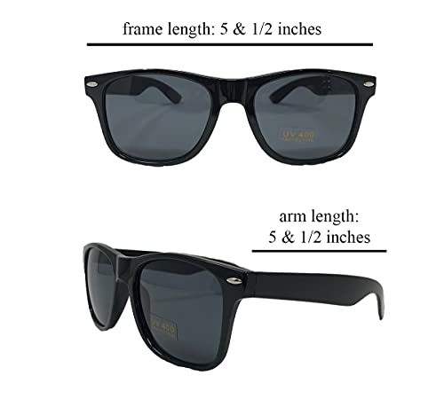 White Black Wedding Party Sunglasses (48) Bulk Sunglasses Wholesale Party Pack 24 White 24 Black Premium Quality Plastic-Wholesale Bulk Adults Women Men2