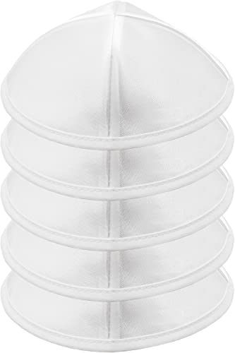 Image of Pack of 5-Pcs - Hq Satin /Linen /Velvet /Raw Silk /Suede Kippah for Men, Yamaka Hat Designed in Israel - Kippot Bulk