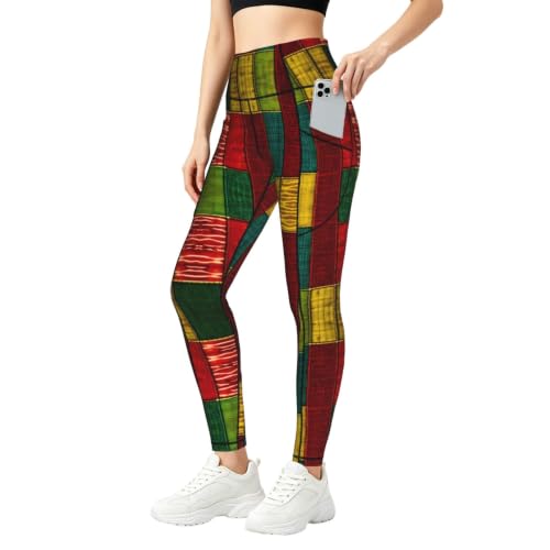 Pantalones de yoga elásticos que no se transparentan para mujer