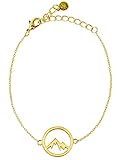 ❤️ GESCHENKIDEE - Du suchst noch ein Geschenk für deine Frau, Freundin, Partnerin oder Ehefrau? Das echte VIASOUL Berg Armband “Mountain Love”.