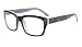 Eyekepper Polycarbonate Large Lens Line Bifocal Glasses Readers Men Grey +2.5