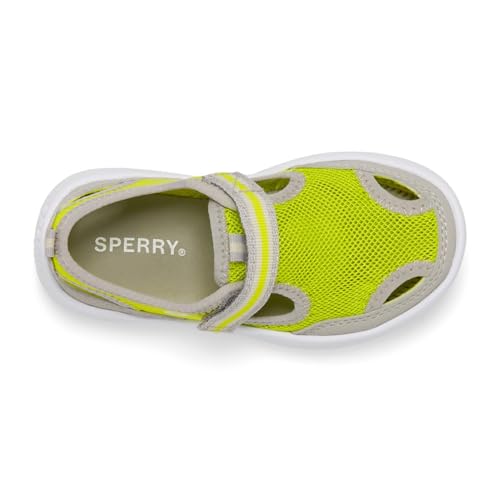 Sperry Mens Shoes Coastal Break Sandal, Citron, 10 US Unisex Little Kid2