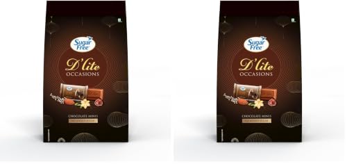 Image of Sugar Free D'Lite Chocolate Minis Gift Pack, 150g (Pack of 2)