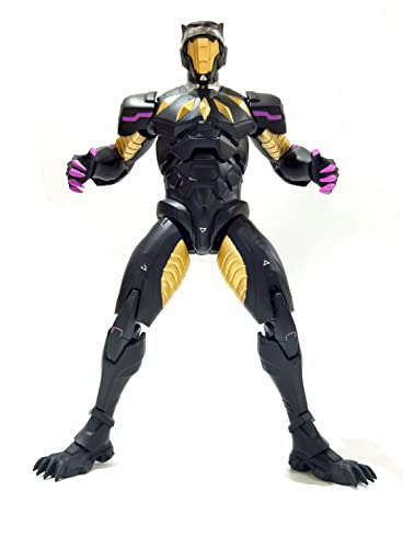 Hosie 7 Inch Blackpanther Action Figure (1/10 Scale) Exquisite Painting 20 Joints Movable Toy With Lots Of Accessories #TOP2