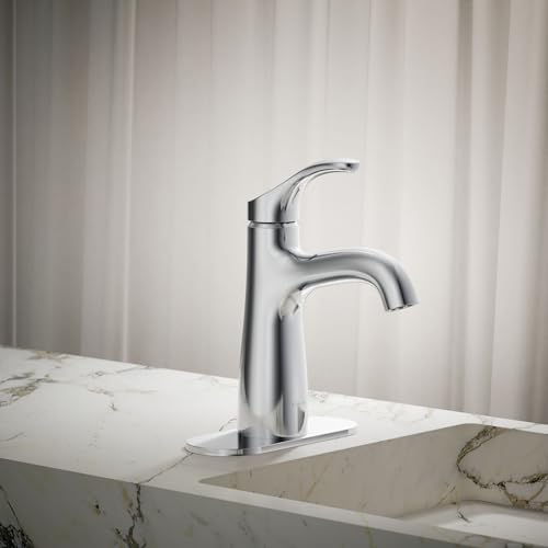 Robinet Kohler 27389-4-CP Simplice pour lavabo chrome poli