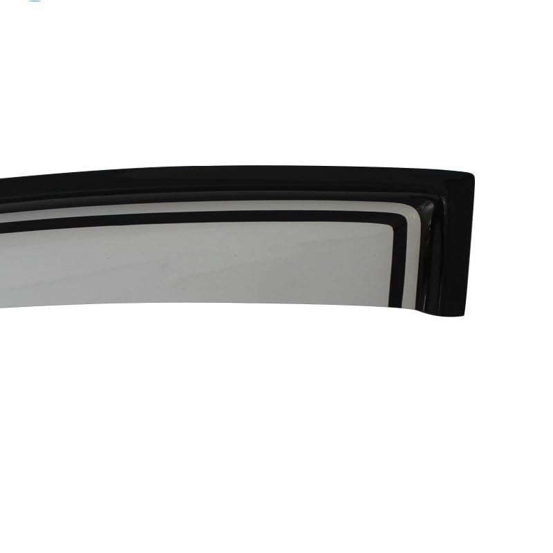 Deflectores Viento Deflector Lluvia Ventana Contra La Lluvia Para Para Triton MQ MR L200 2015-2021 Visera Ventana Puerta Protector Contra Lluvia Viento Deflectores Ventanas Laterales(Sliver)