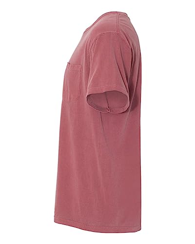 Image of Comfort Colors Men's Adult Short Sleeve Pocket Tee, Style 6030 Brick